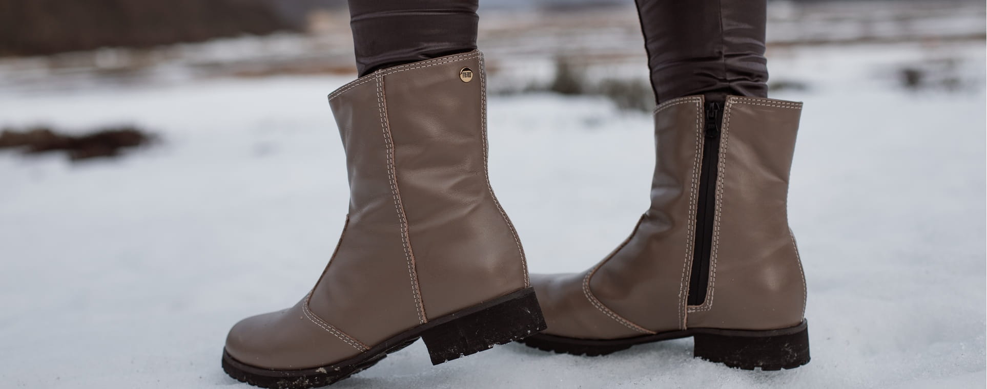 bota impermeável para neve