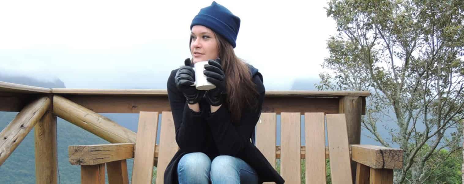 Roupas para se proteger no inverno