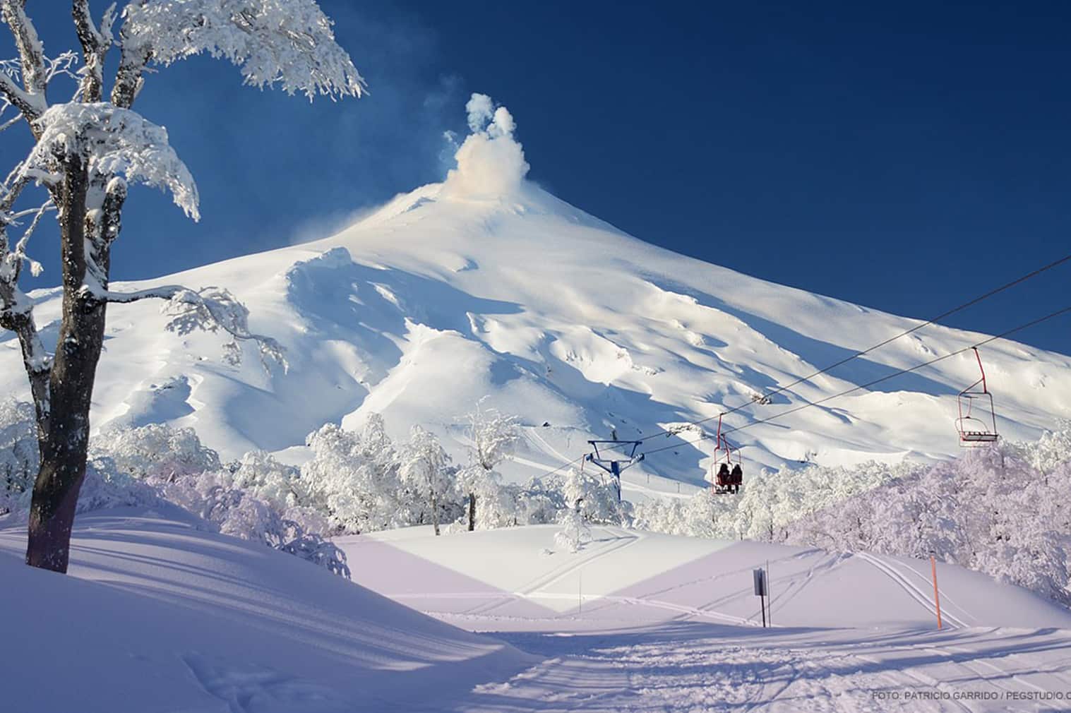 Pucon neve Chile
