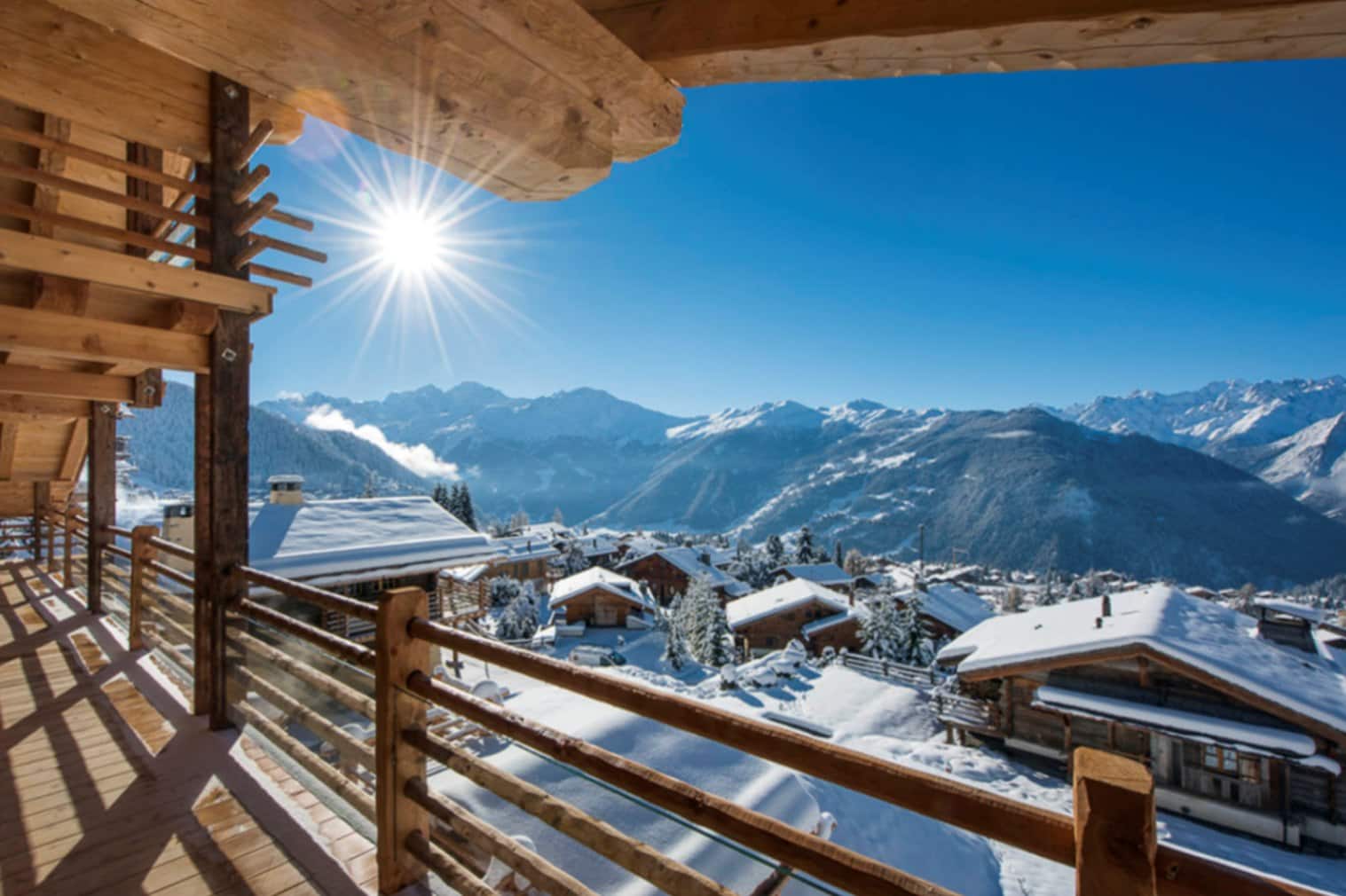 Verbier Suíça inverno