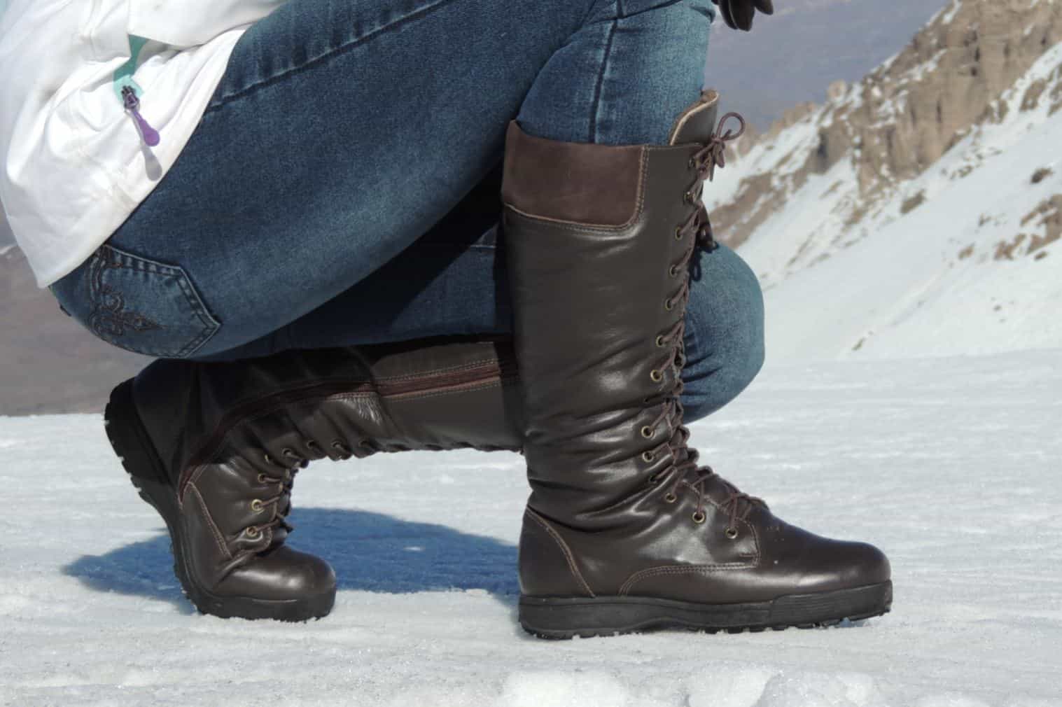 Botas Fiero níveis de isolamento térmico