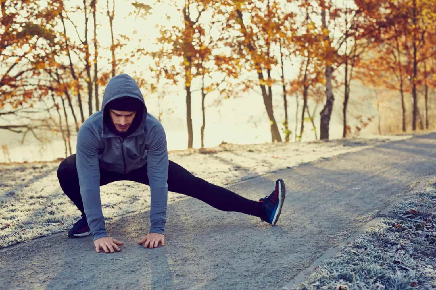 Aquecendo Corrida Inverno