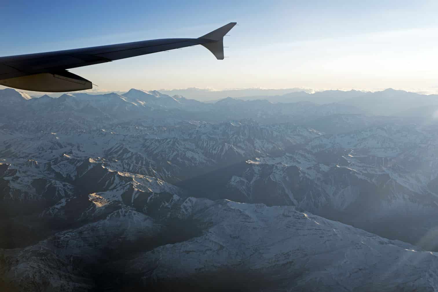 Viagem Avião Cordilheira dos Andes 
