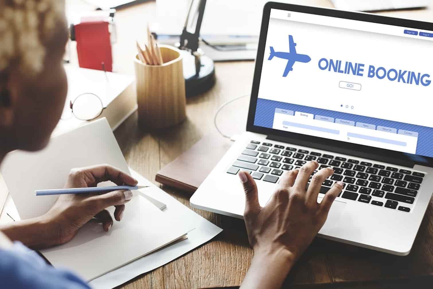 Agendando seu voo