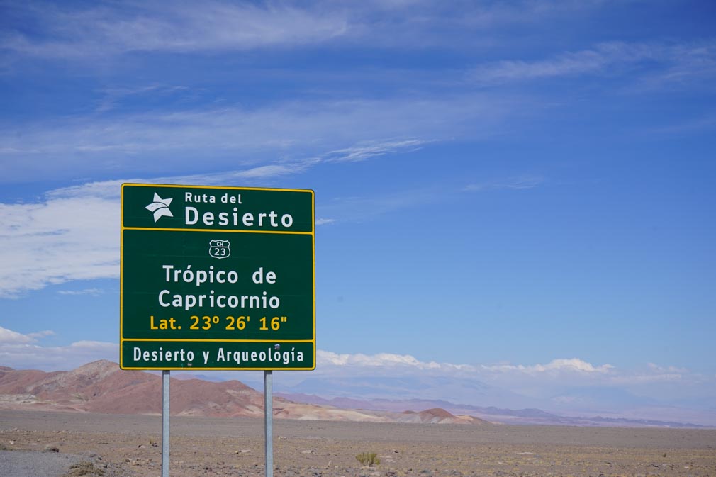 Atacama Trópico Capricórnio 