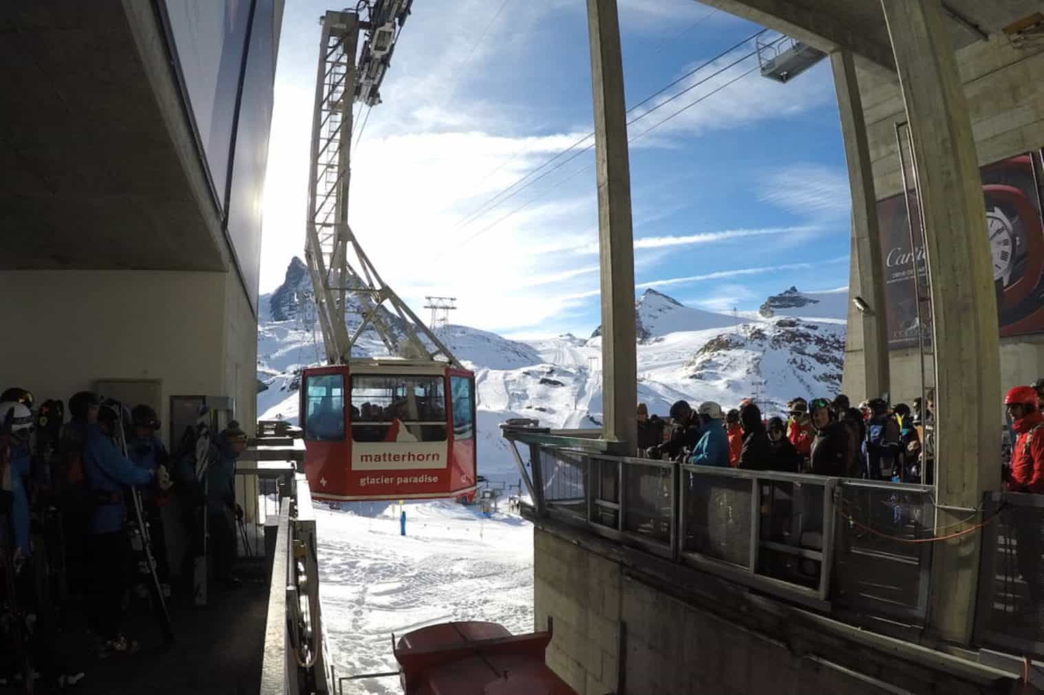 Gôndola Glacier Paradise 