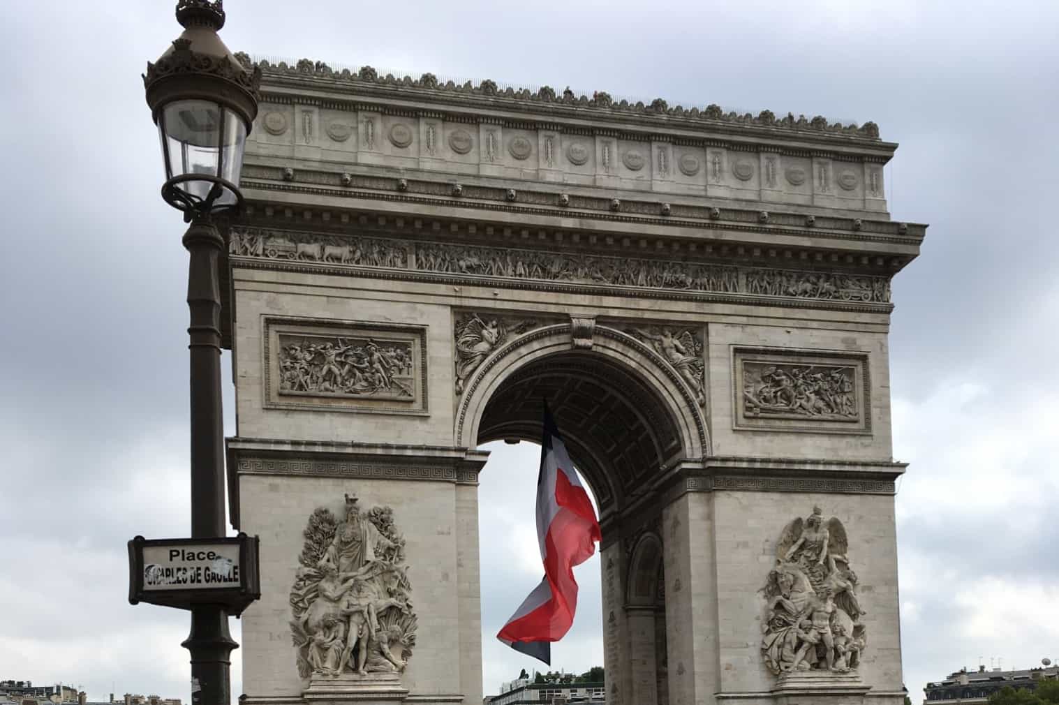 Dois dias Paris arco