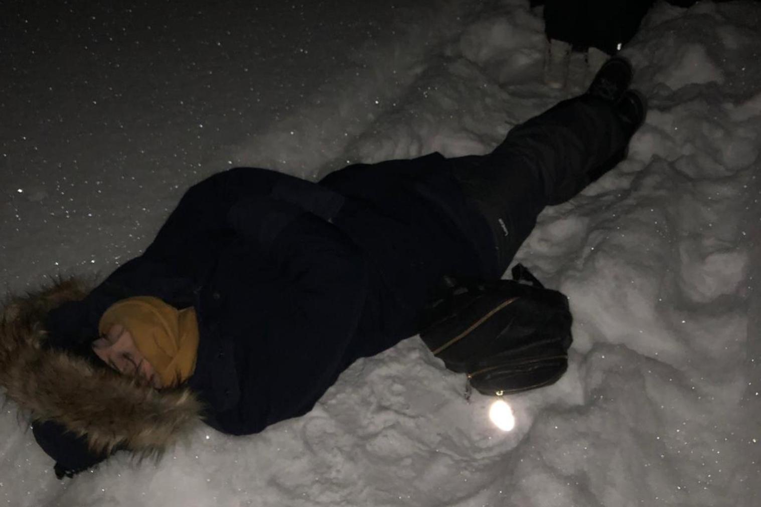 Aurora Boreal Esperando Neve 