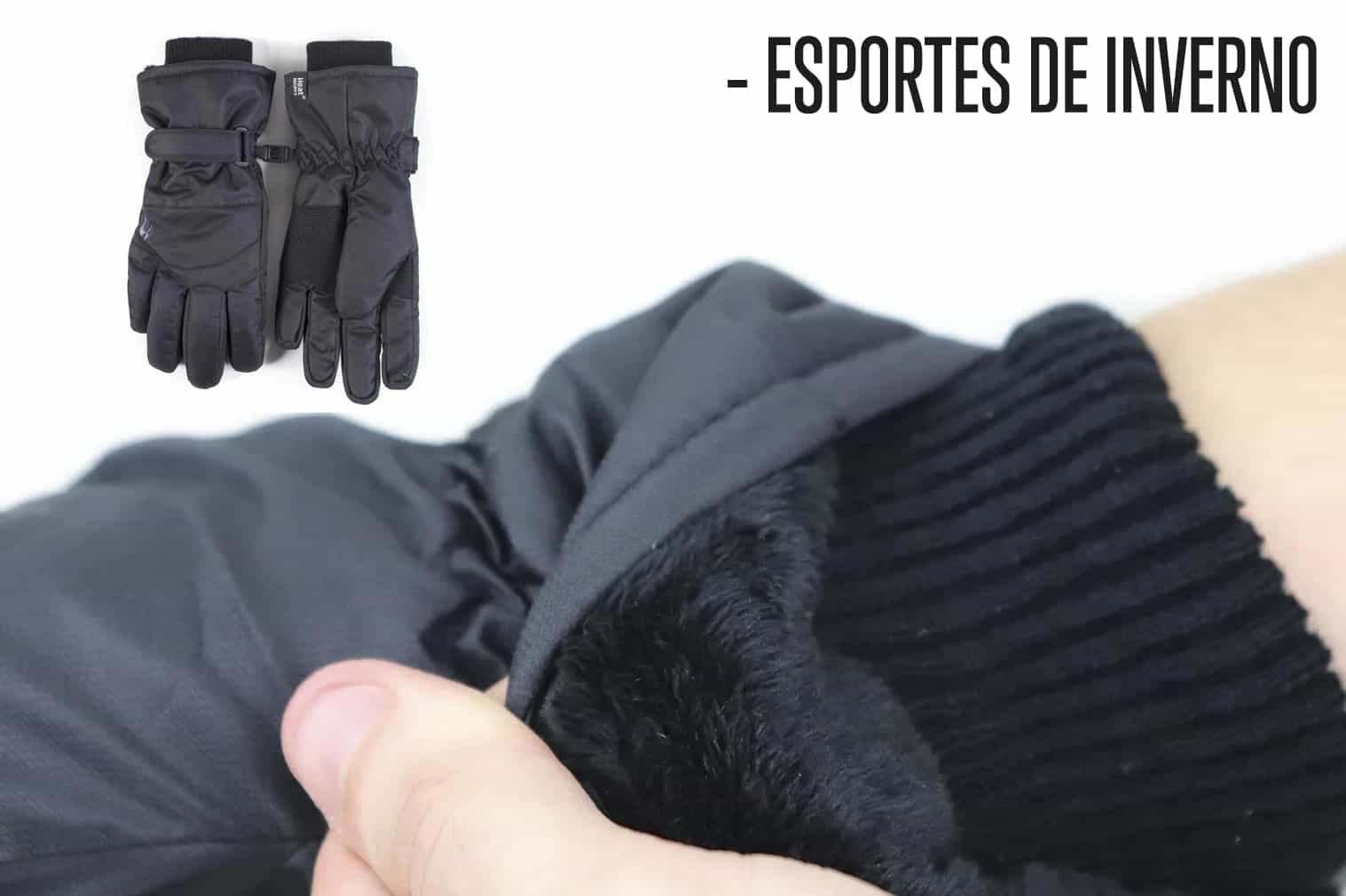 Luvas Esportes de Inverno 