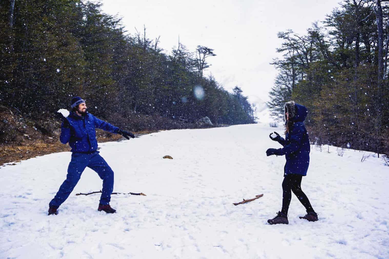 Neve Glaciar Martial 