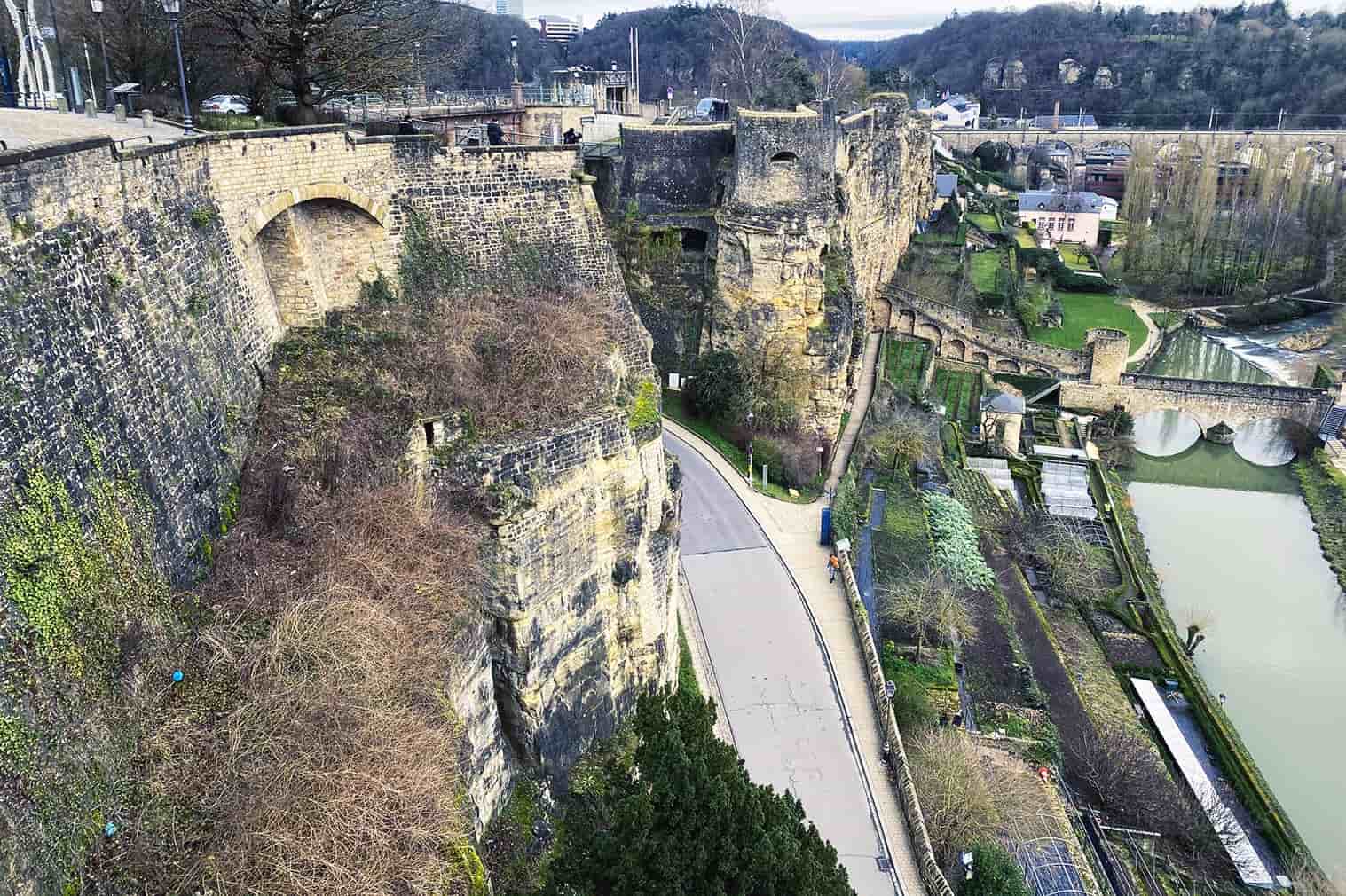 Casemates Petrusse Luxemburgo 
