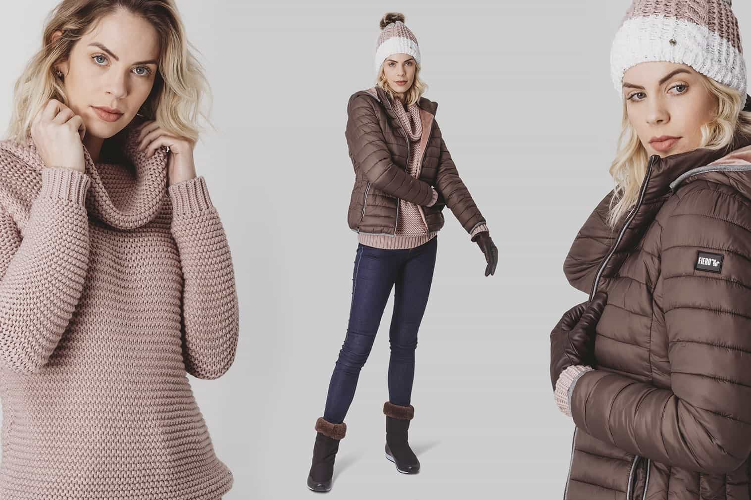 Roupas e acessórios para temperaturas moderadas