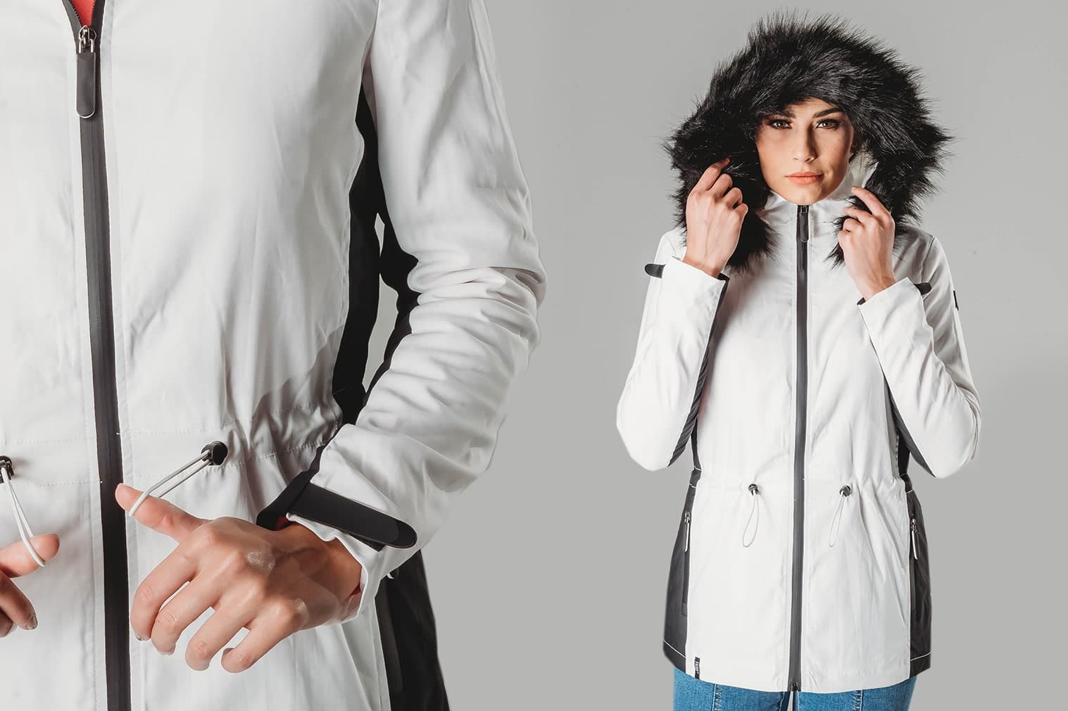 Jaqueta parka Fiero