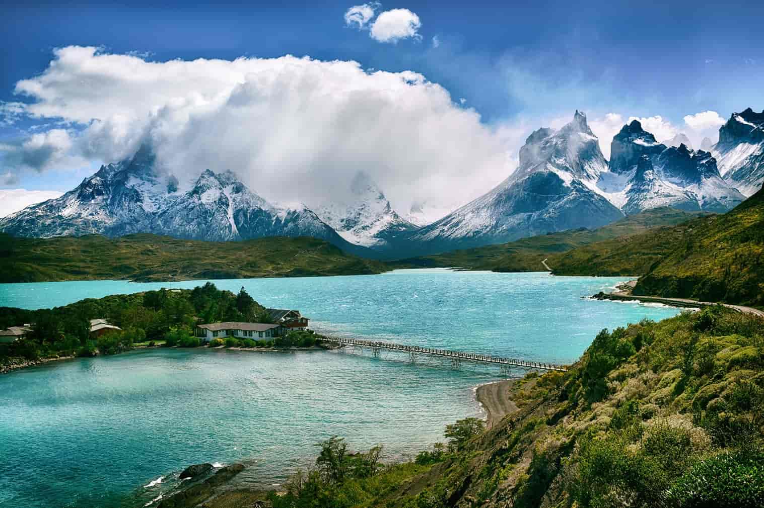 Chile no inverno temperatura negativa e neve