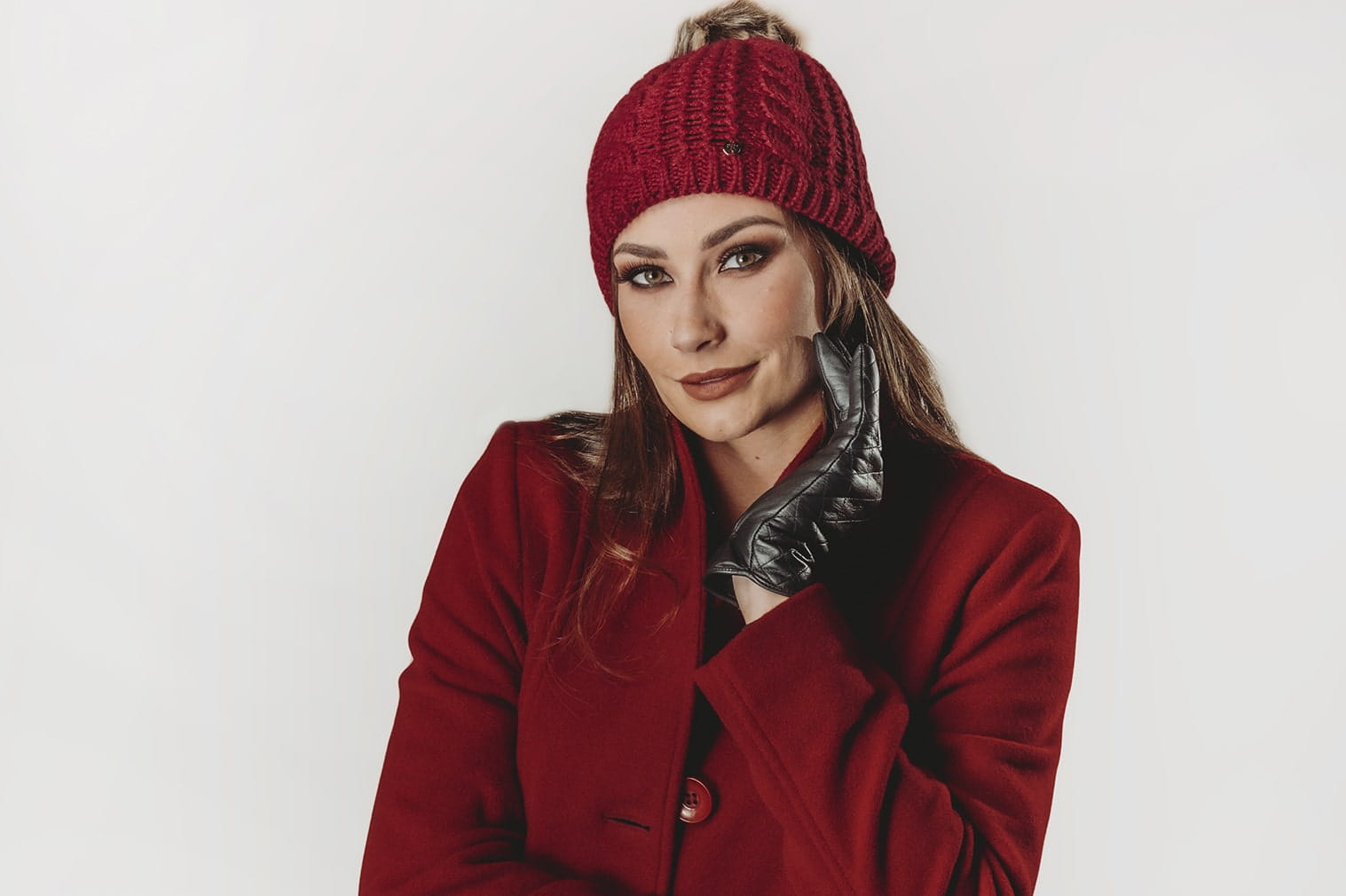 Gorro combinando com casaco