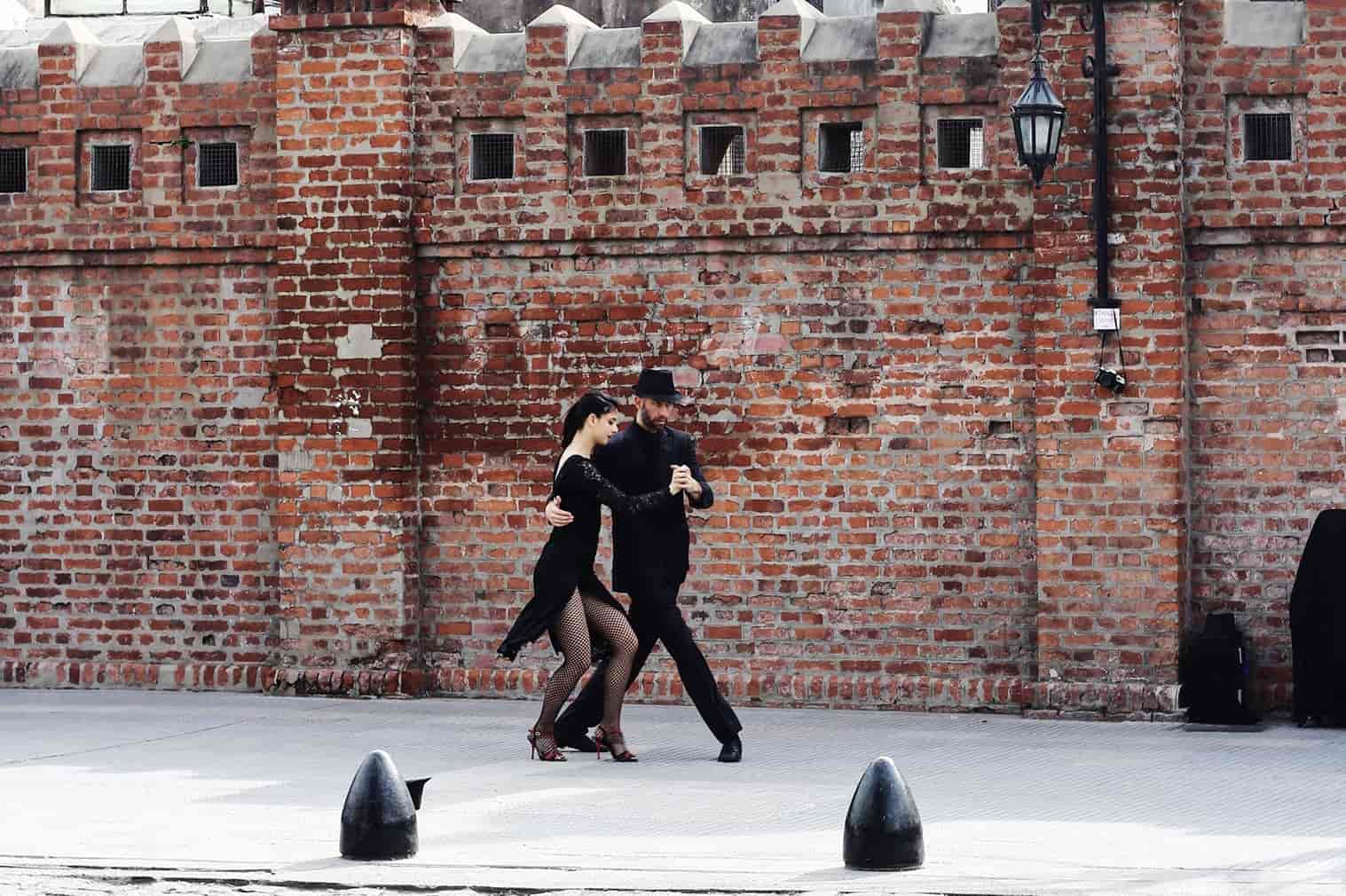 Inverno na Argentina Tango ruas de Buenos Aires 