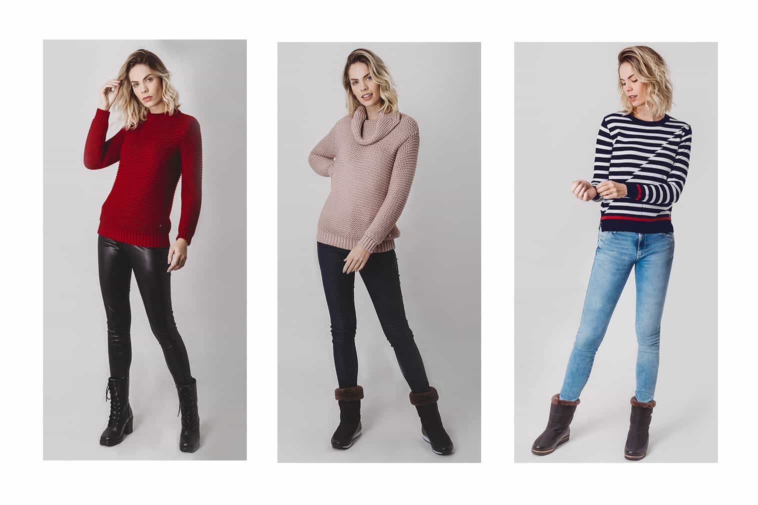 Look elegante com suéter