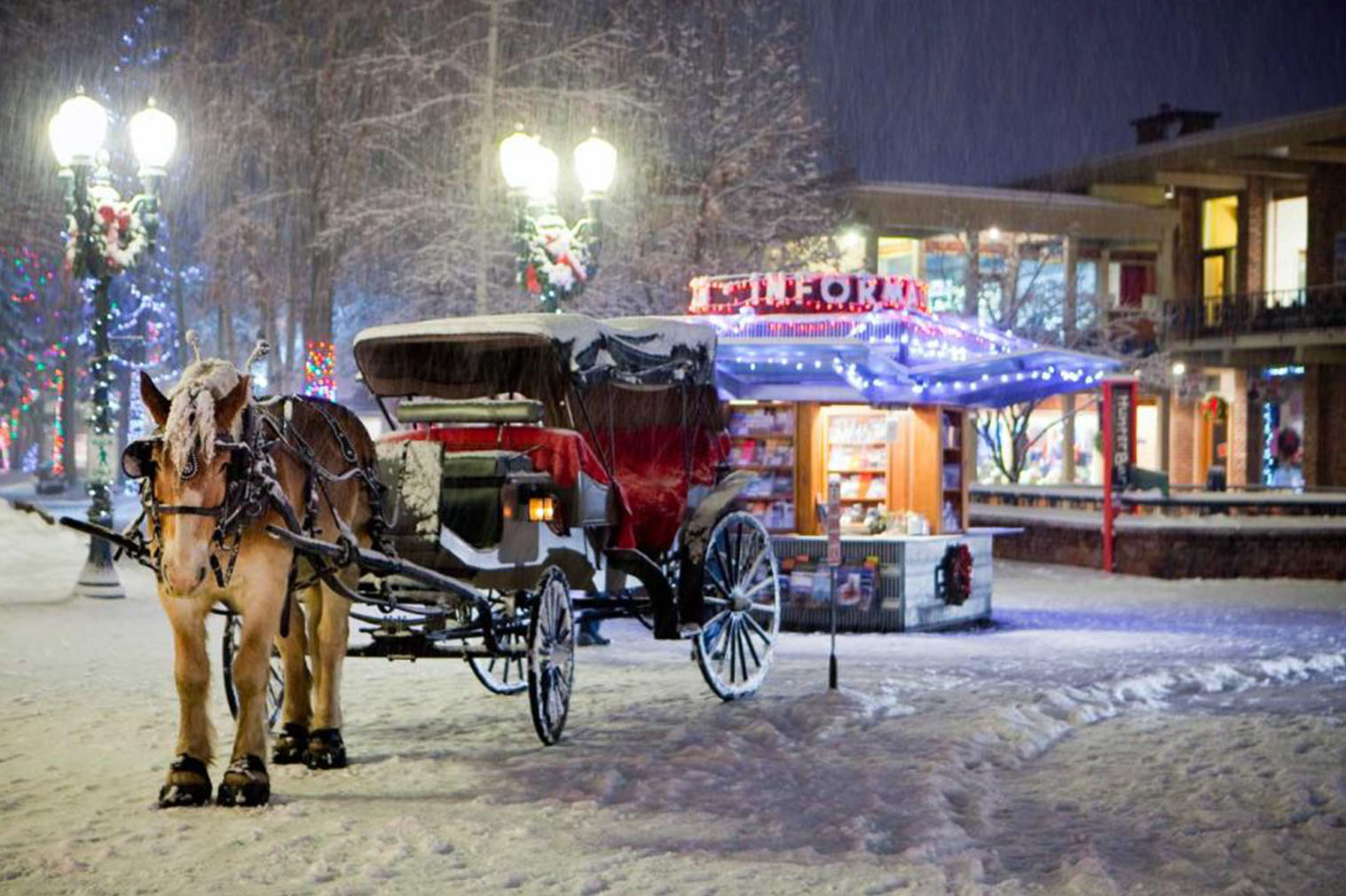 Natal com neve em Aspen