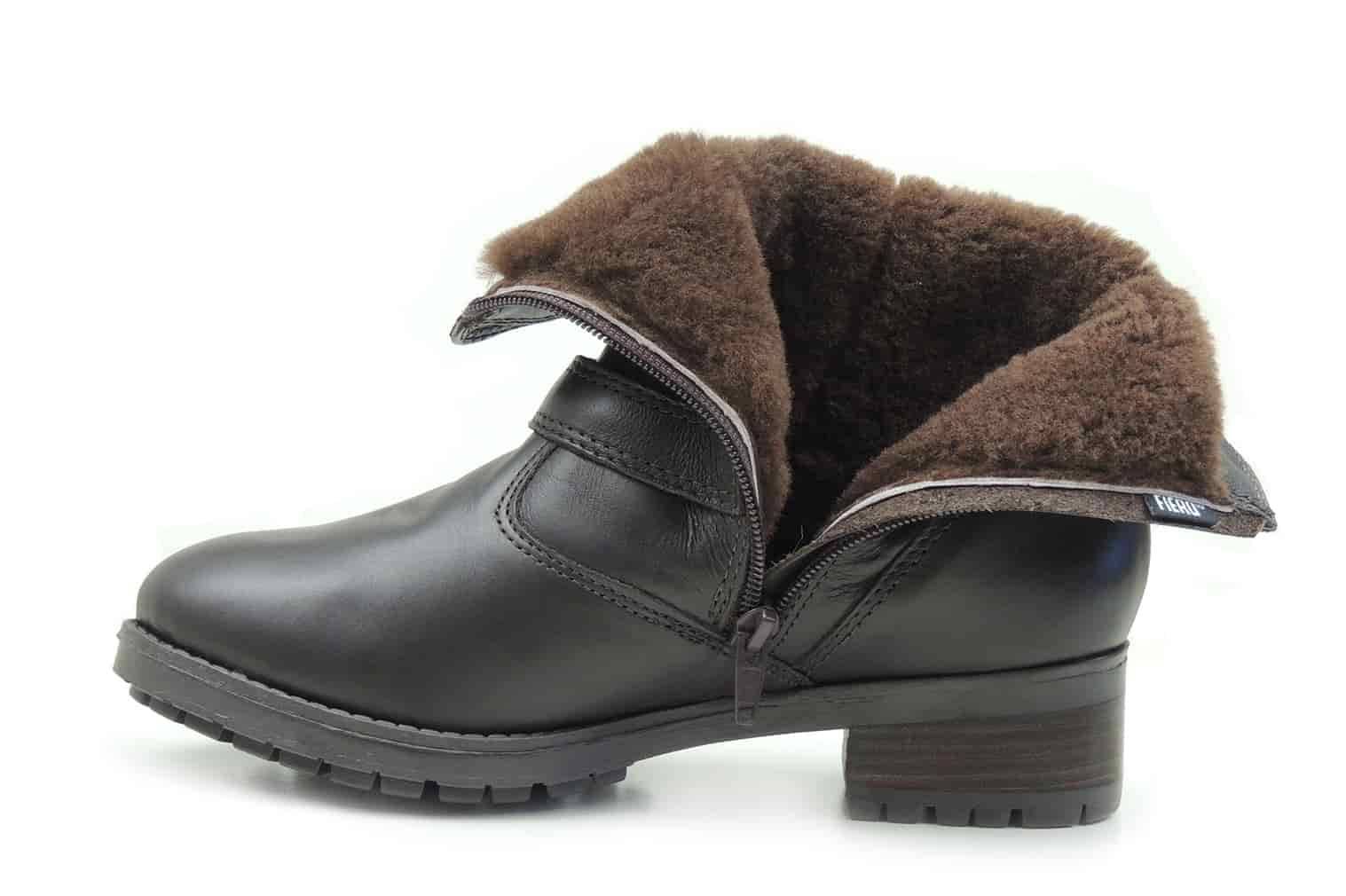 Botas para Inverno Neve Lã Natural 