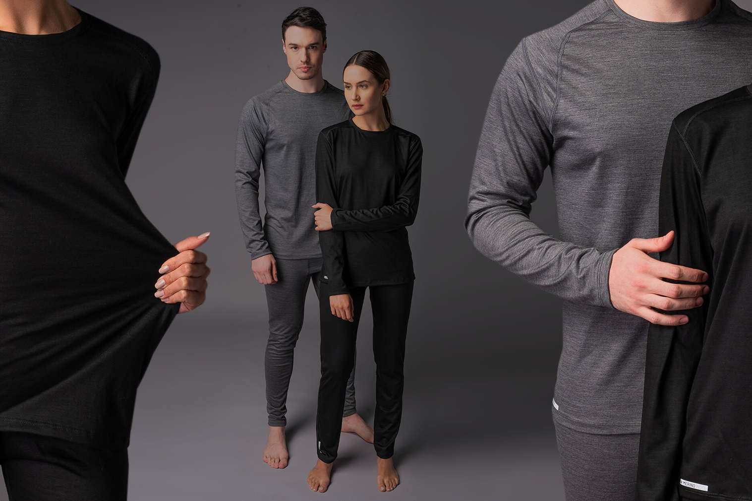 Roupas de lã merino Fiero Brasil
