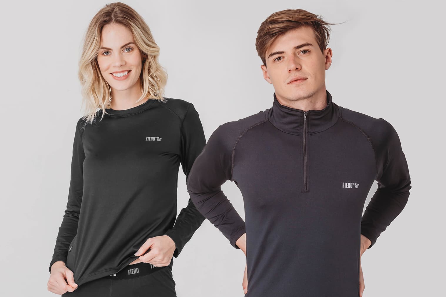 Blusa e calça térmica para frio extremo Fiero
