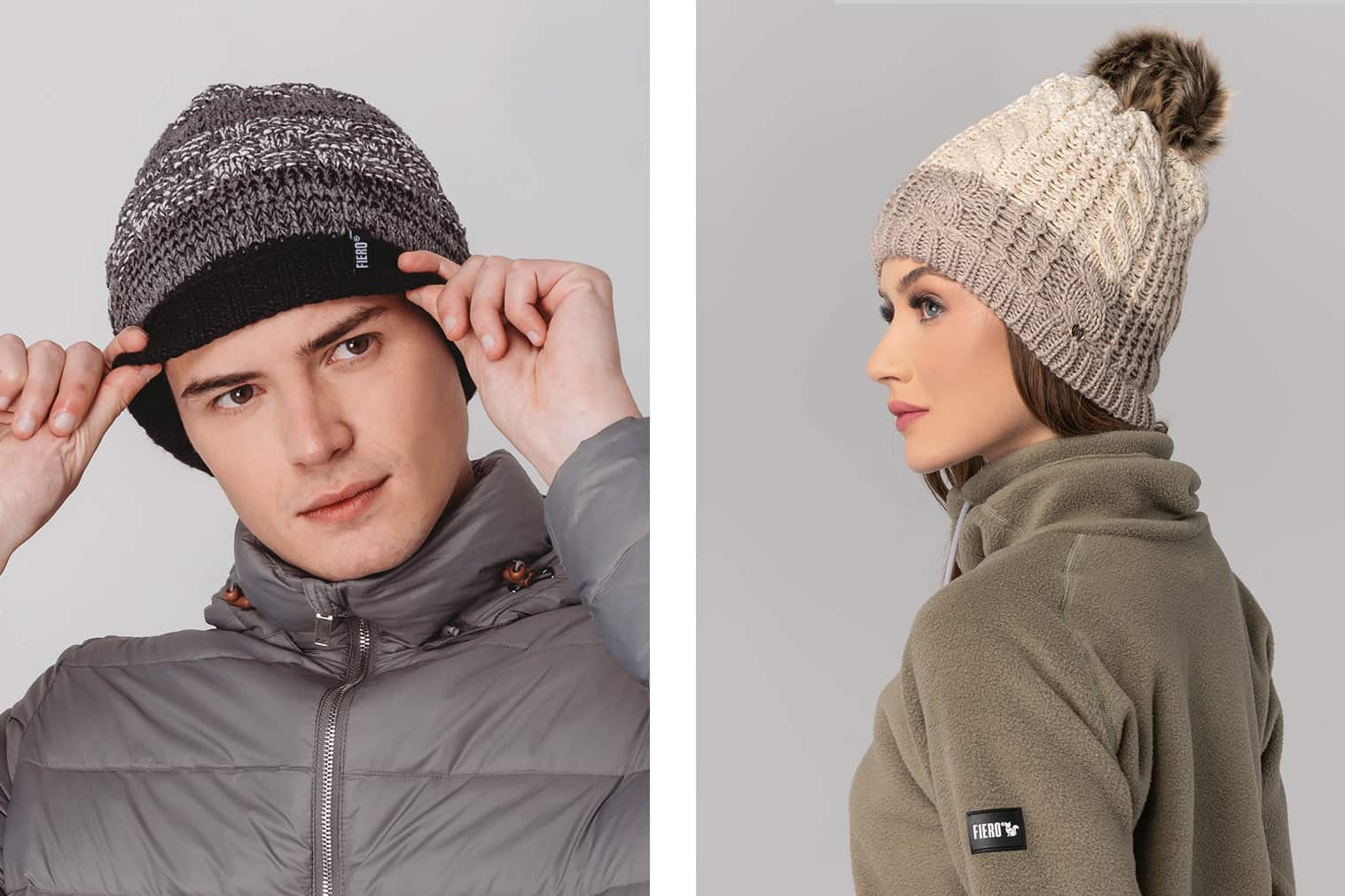 Gorro em tricot