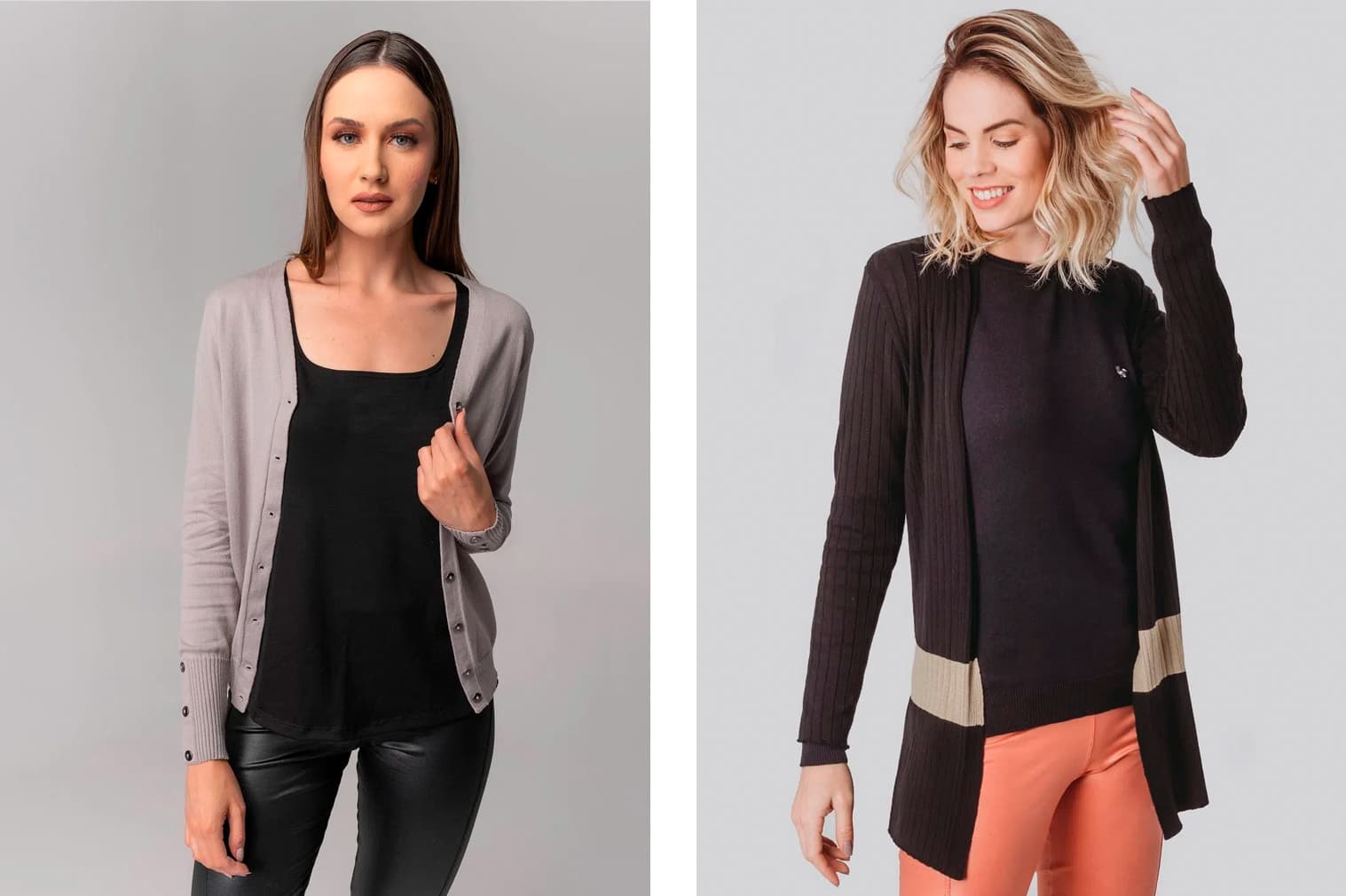 Cardigan feminino onde comprar