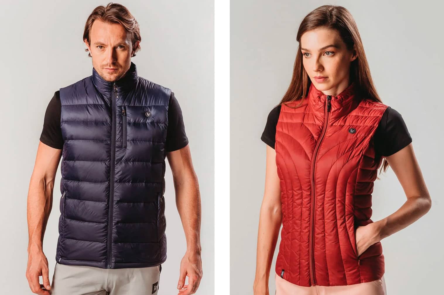 Colete feminino e masculino fiero