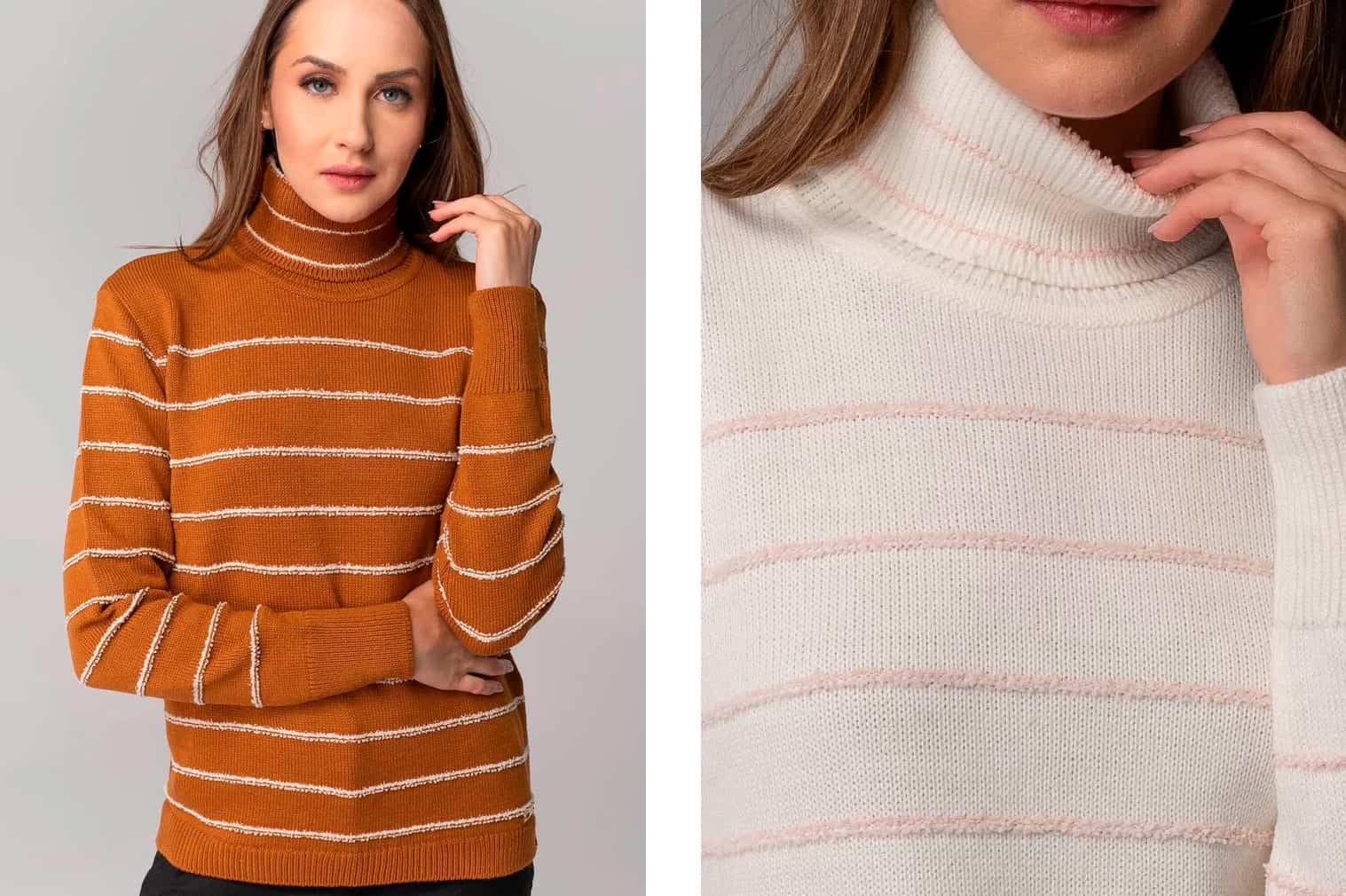 Look comfy de tricot inverno