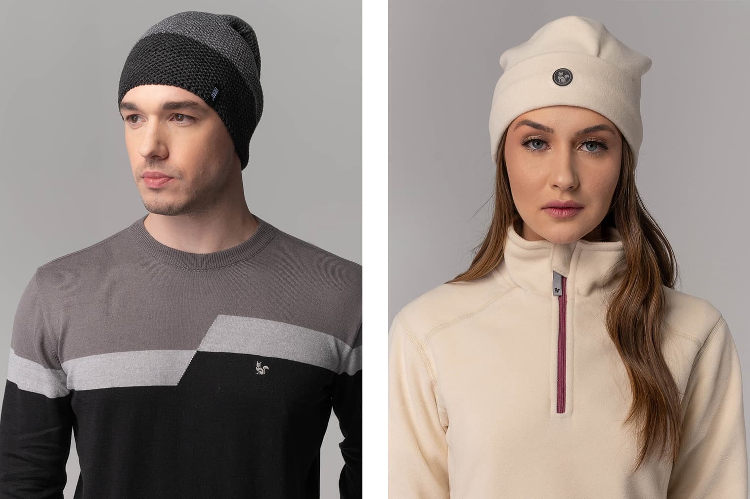 Looks discretos com gorros