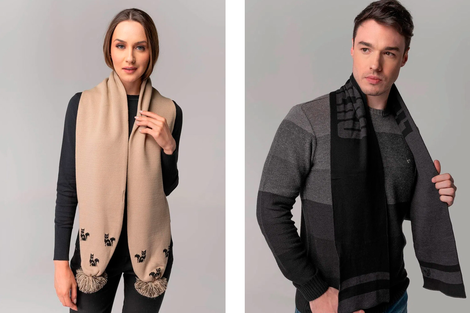 Looks com acessórios de inverno