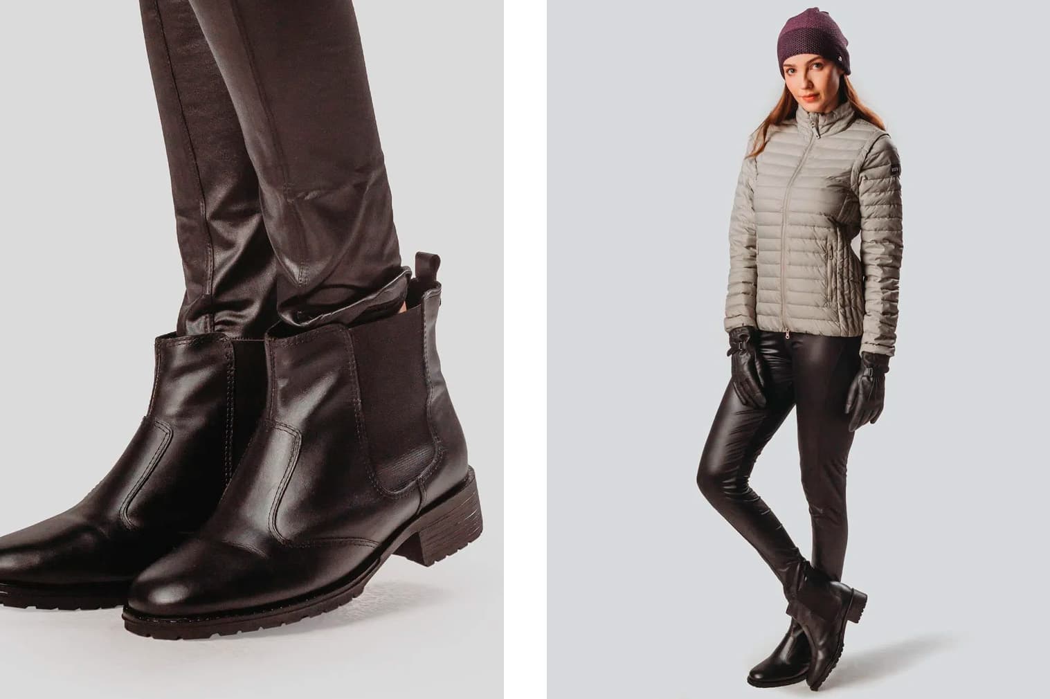 Bota Chelsea feminina