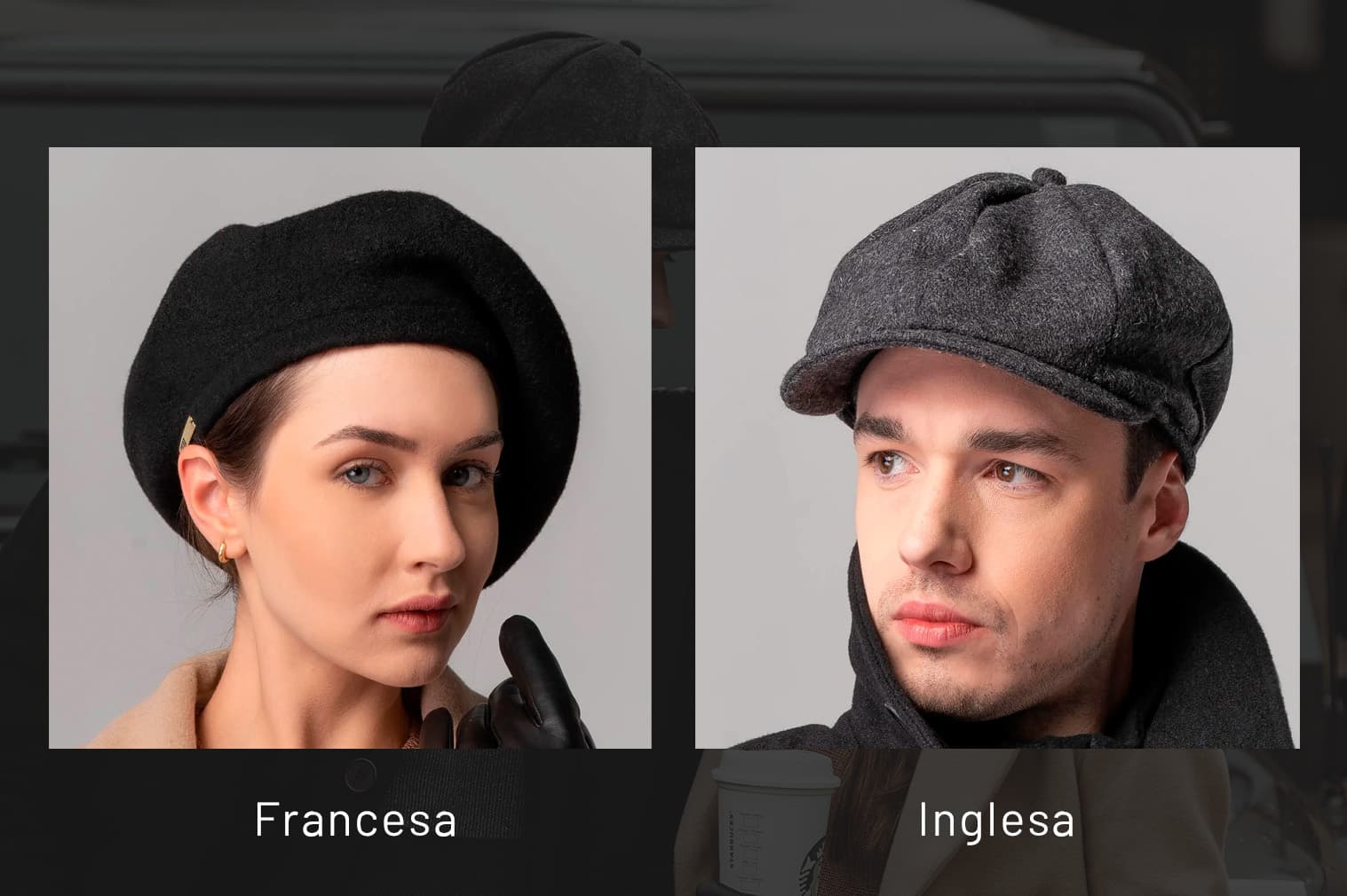 Quais modelos de boinas são mais usados