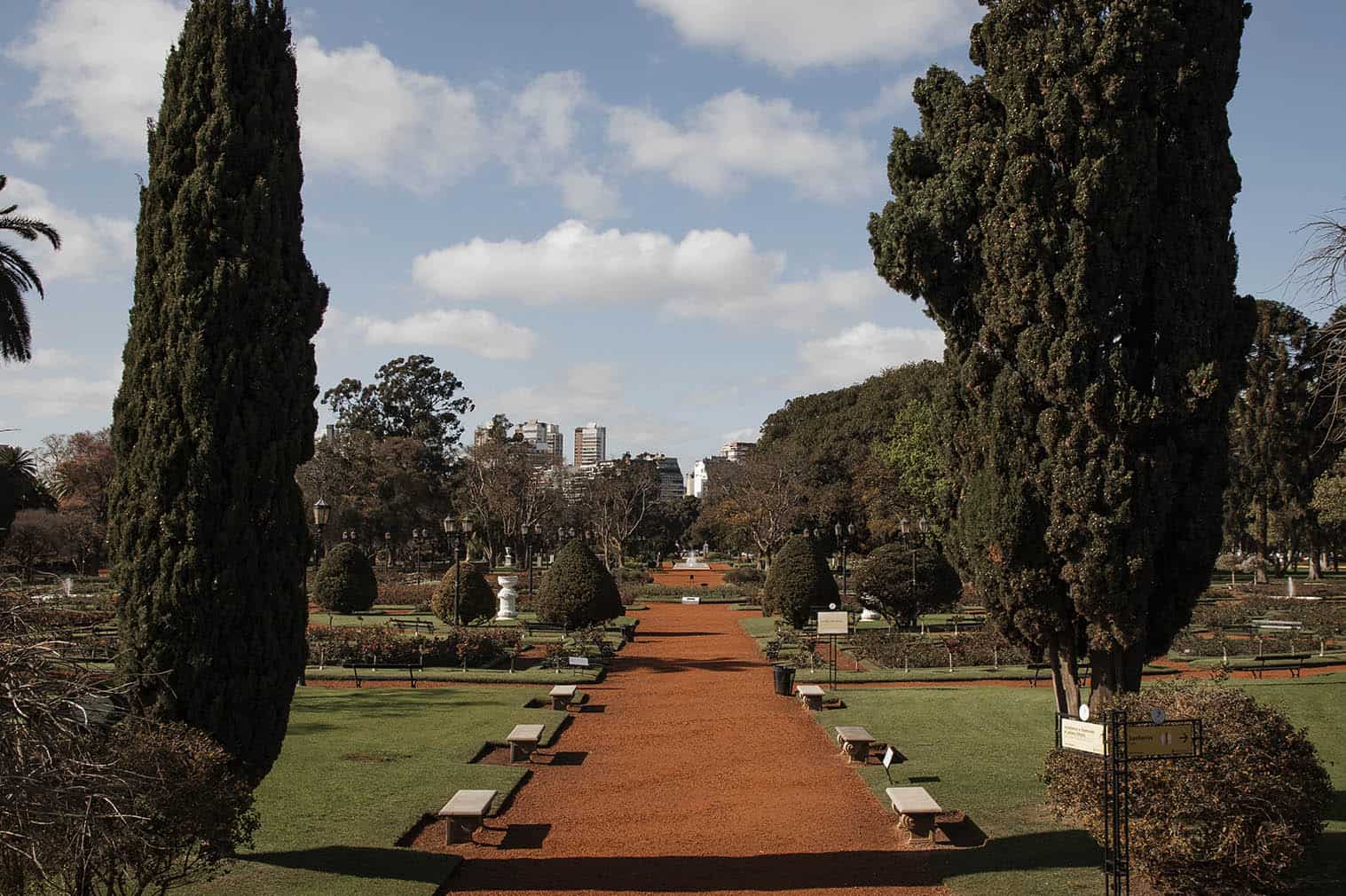 Como chegar El Rosedal Palermo