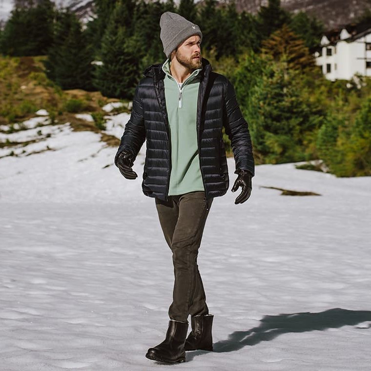 Se Vestir Inverno Roupa Estilosa Para Homem Peças Masculinas Para