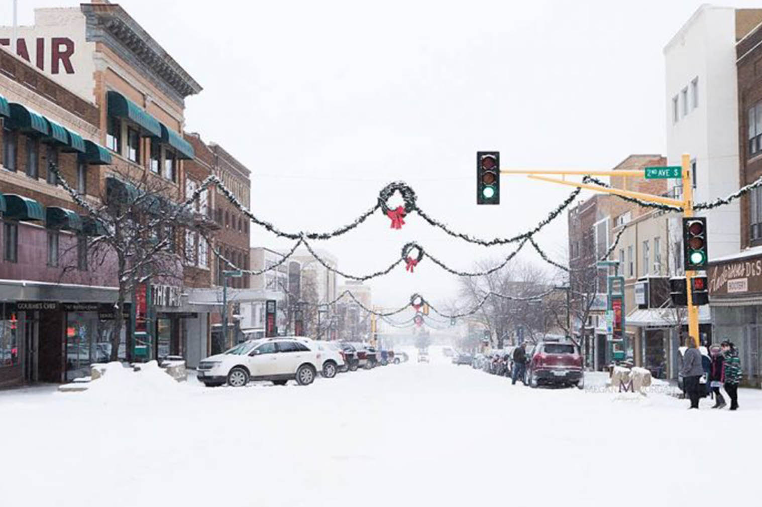 Minot Dakota do Norte em dezembro