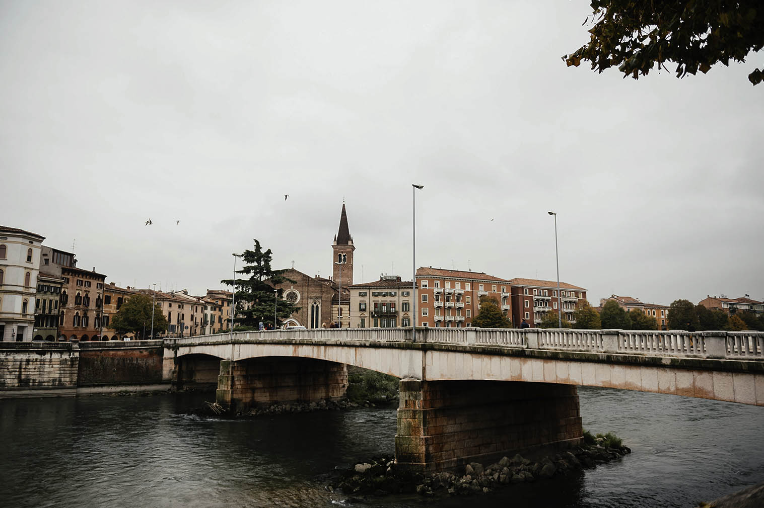 Verona no inverno Itália