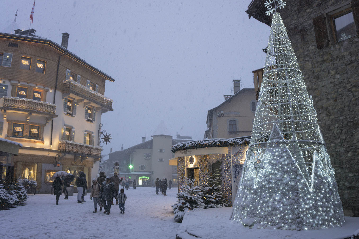 Neve Megève França