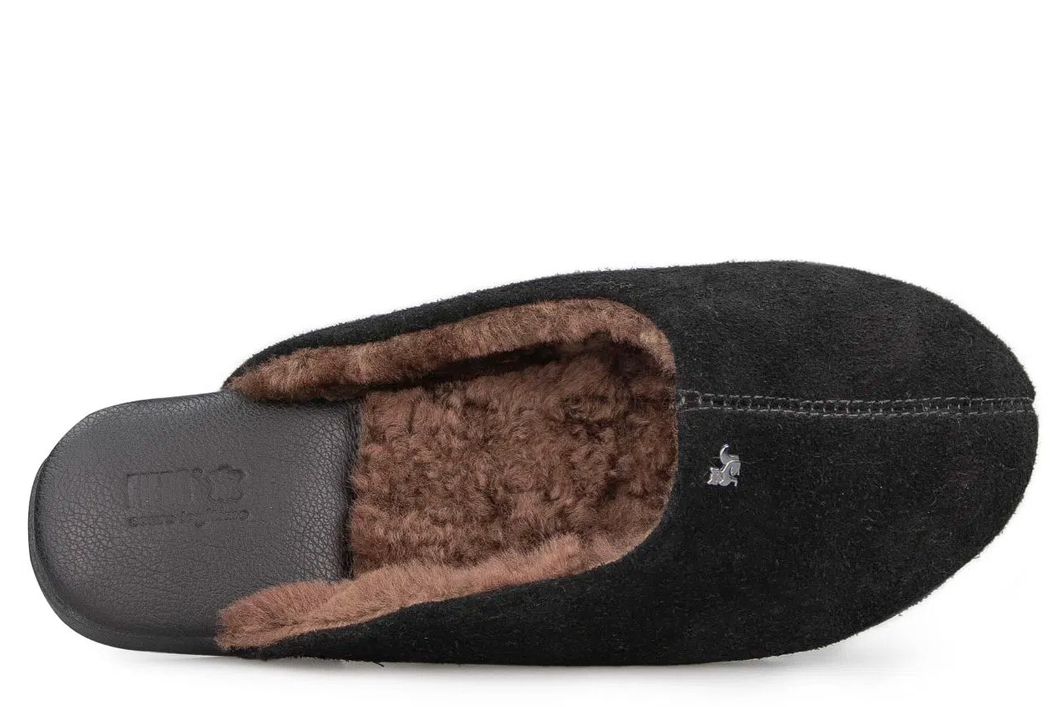 Pantufa de lã de carneiro